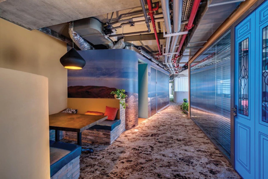 משרדי GOOGLE  תל אביב | אדריכלות: מיכי סתר אדריכלים | צילום: איתי סיקולסקי