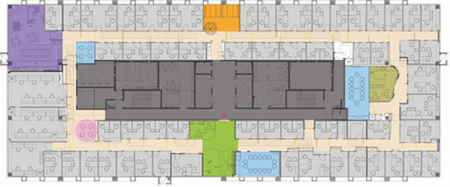 תוכנית הפרויקט: עיצוב קומה משרדית עבור חברת VERINT