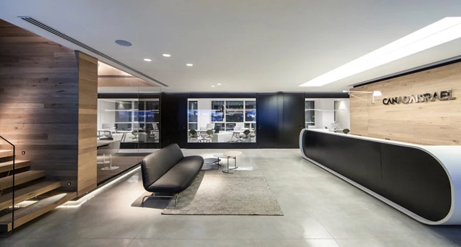 משרדי קנדה ישראל | אדריכלות: אורלי שרם אדריכלים | צילום: עמית גרון