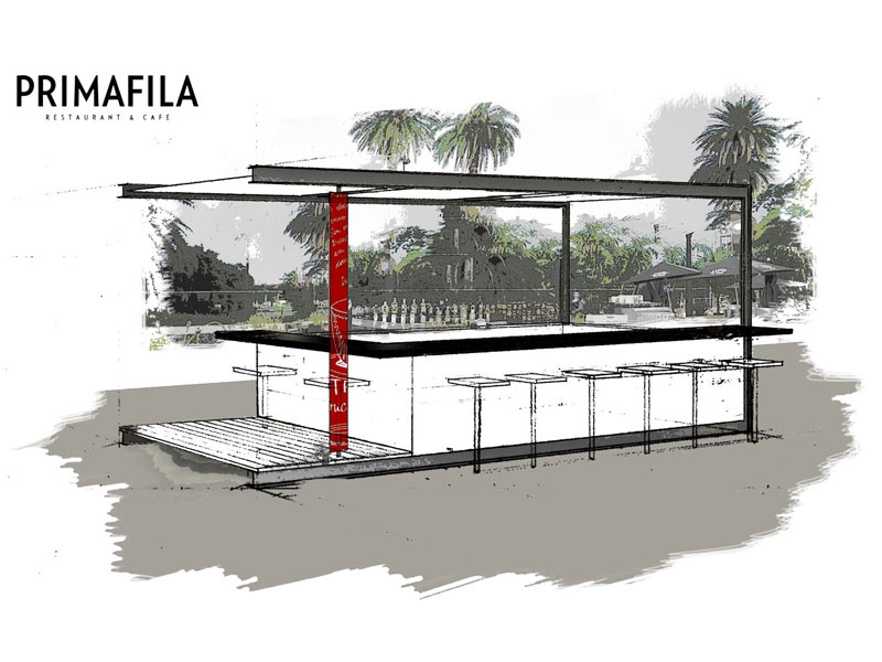 Interior Design - PrimaFila bar