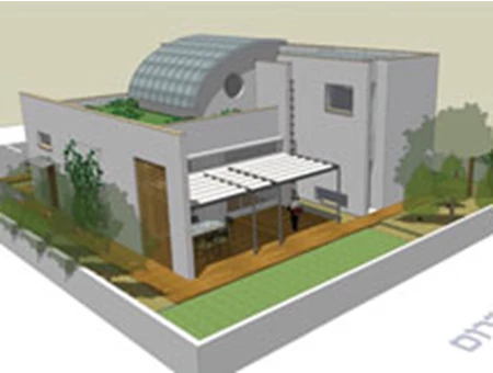 תכנון ירוק בפרויקט עיצוב הבית 