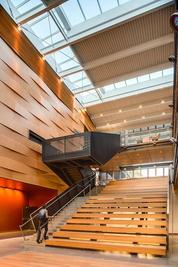 שם הפרויקט: Reed College Performing Arts Building in Portland, OR משרד אדריכלים: Opsis Architecture