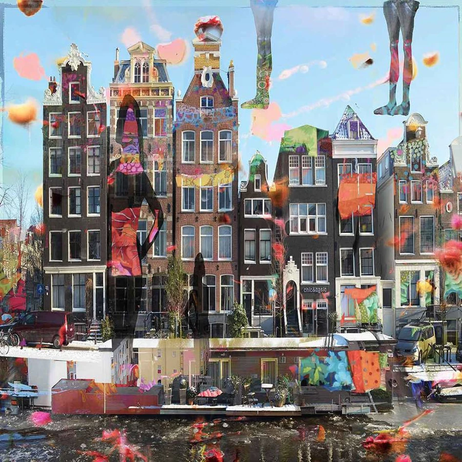 Amsterdam View Opus 45 by Geert Lemmers