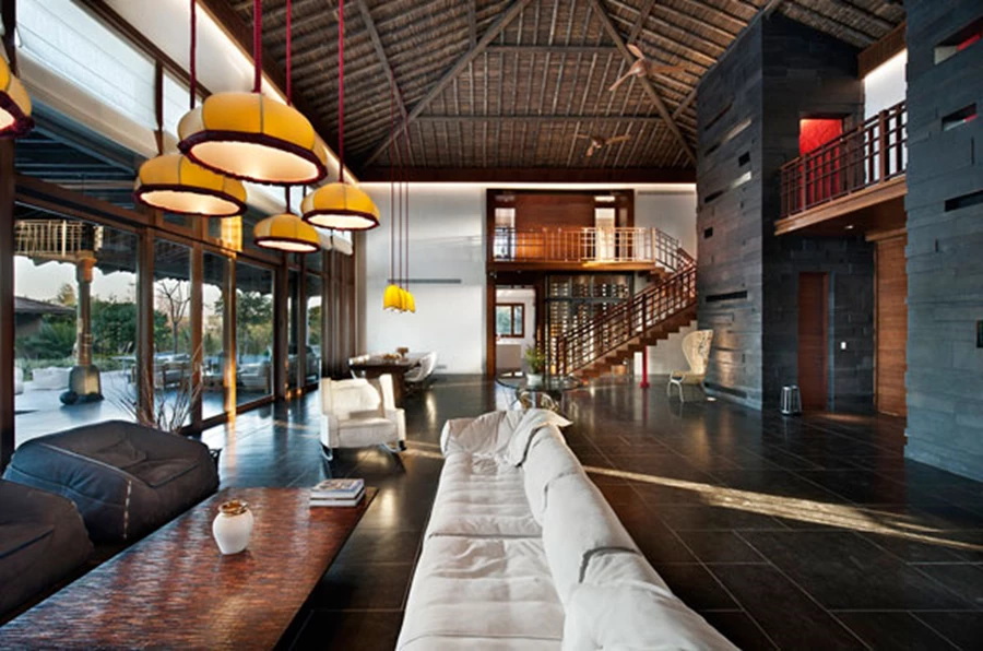 אדריכל מיכאל אזולאי- בית בסגנון תאילנדי צילום- עודד סמדר
